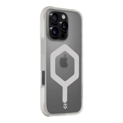 Tactical MagForce Hexagon Cover Apple iPhone 16 Pro jaoks / valge