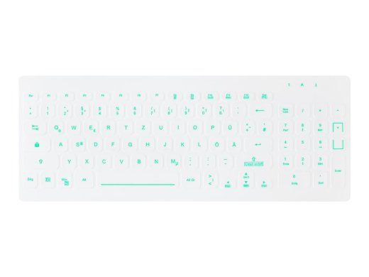Active Key AK-CB7012F-U1-W membraaniga kaabliga klaviatuur saksa keeles