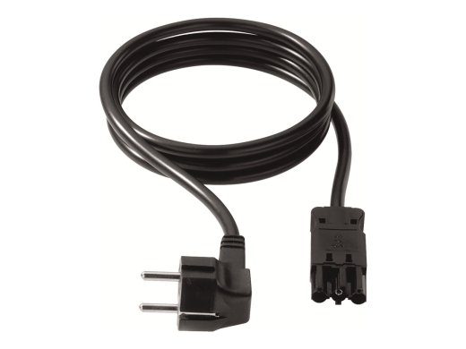 Bachmann Power CEE 7/7 emasühendist Power CEE 7/7 isasühendeni valge pikendusjuhe