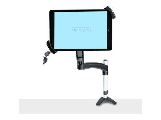 StarTech.com VESA Mount Adapter for Tablets 7.9 to 12.5in - Up to 2kg (4.4lb) - 75x75/100x100 VESA Patterns - Universal Anti-Theft Tablet VESA Moun