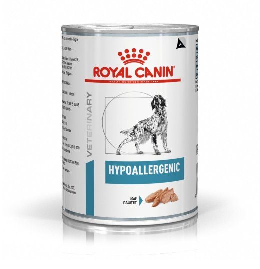 ROYAL CANIN Vet Hypoallergeenne Kassitoit - määrdunud koeratoit - 400g