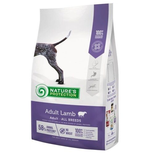 NATURE'S PROTECTION Adult Lamb - kuiv koeratoit - 12kg