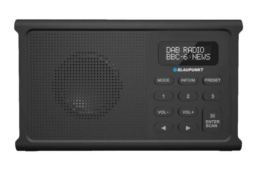Blaupunkt DR3BK nešiojamas juodas radijas