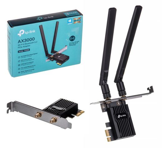 TP-Link ARCHER TX55E võrgukaart WLAN / Bluetooth 2402 Mbit/s