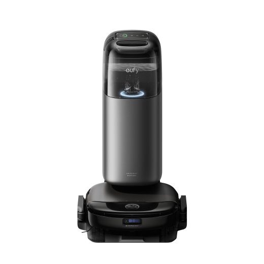 Anker Eufy Robotinis dulkių siurblys su viską apimančia stotele Omni S1 Šlapias ir sausas veikimo laikas (maks.) 216 min 4600 mAh 8000 Pa Pilka