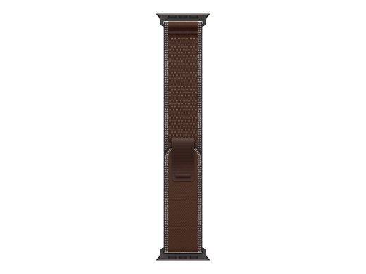 APPLE 49mm Dark Umber Trail Loop - S/M - Black Titanium Finish Apple