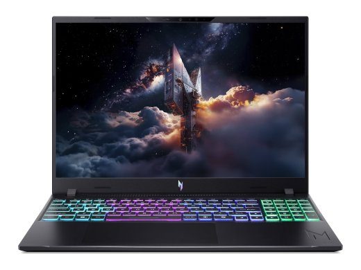 Acer Nitro V 16 AI ANV16-A71 Must 16 " IPS WUXGA 1920 x 1200 pikslit Peegeldumisvastane AMD Ryzen AI 7 450 32 DDR5 SDRAM Tahkislaadi maht 1000 NV