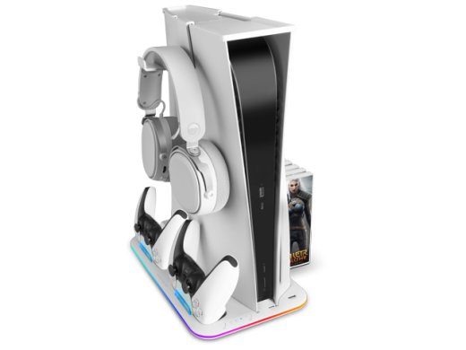 Mars Gaming MPS5B2 Mitmefunktsionaalne alus PS5-le jahutusega / RGB