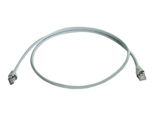 Telegärtner DataVoice Office CAT 6a SFTP, PiMF 3m paelkaabel hall RAL 7035