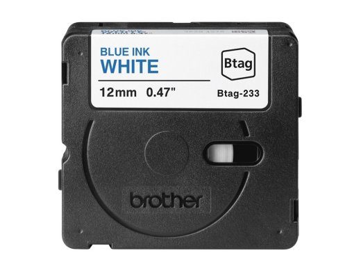 Brother BTAG-233 Sinine valgel Btag