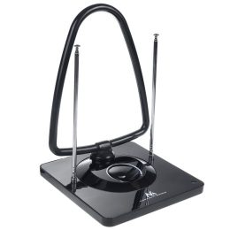 Maclean MCTV-963 High Gain Indoor Antenna, Low Noise Digital Analog Freeview FM DVB Strongt 45dB DVB-T/T2 H.265 HEVC