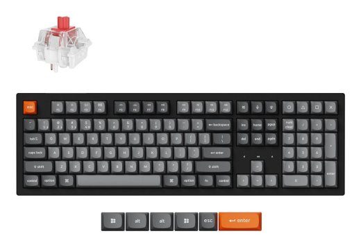 KLÜÜSIKUMM WRL K10 MAX RGB/BLACK K10M-H1 KEYCHRON