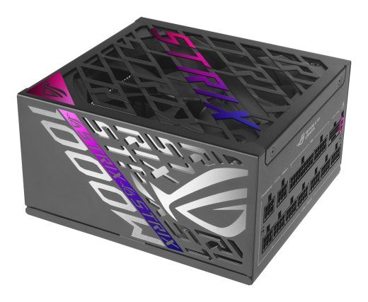 ASUS ROG STRIX-1000P-GAMING Power Supply Unit 1000 W 20+4 Pin ATX Black, Silver