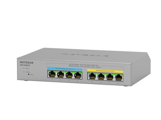 NETGEAR MS108EUP 8-Port 2.5 Gigabit PoE++ Switch