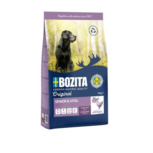 BOZITA Original Senior & Vital - kuiv koeratoit - 12kg