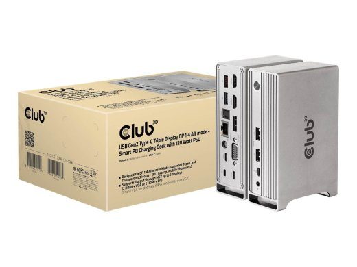 Club 3D CSV-1568 USB 3.2 Gen 2 dokkimisjaam