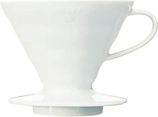 HARIO V60-02 valgest keraamikast tilgatkohvifilter