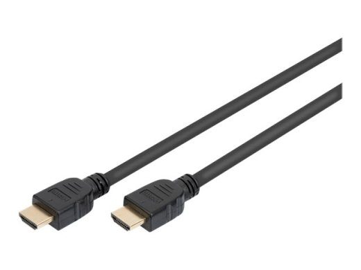 DIGITUS HDMI Kaabel koos Ethernetiga 1m Must