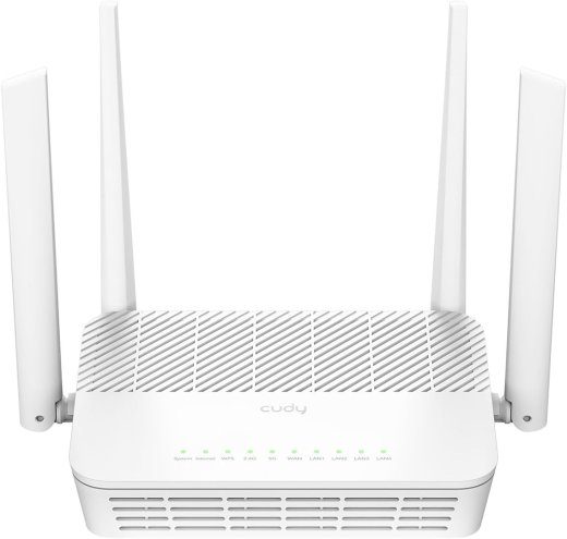 Cudy WR3000S Kaheribaline Juhtmeta Ruuter Gigabit Ethernet