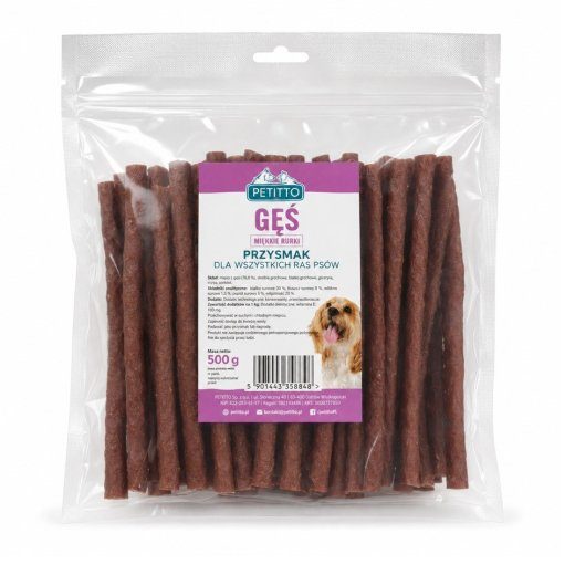 PETITTO pehme hanetorud koeraõnnetu - 500g