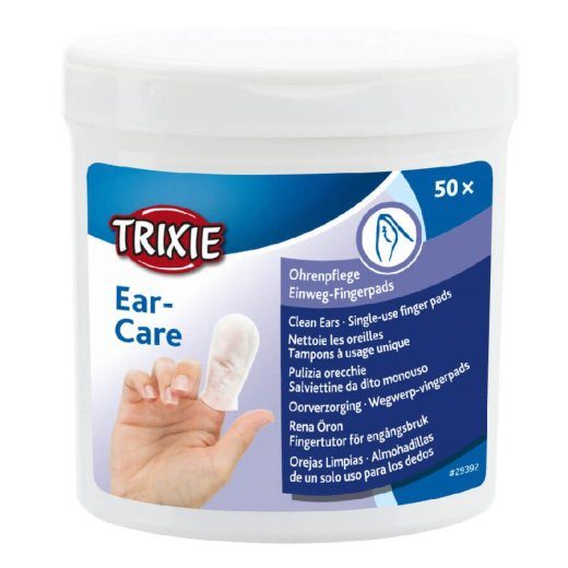 TRIXIE kõrvade hooldus kõrvapesad - 50 tk.