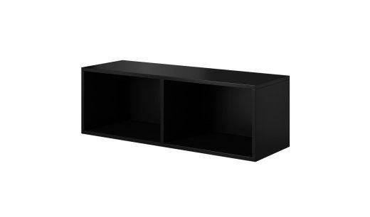 Cama avatud kapi ROCO RO2 112/37/37 must
