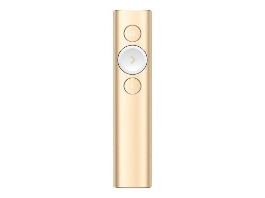 Logitech Spotlight esitluse kaugjuhtimispult kuldne
