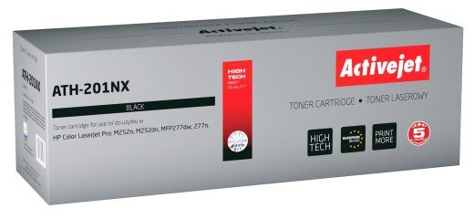 Activejet ATH-201NX Toon (asendab HP 201X CF400X; CRG045H; Supreme; 2800 lehekülge; must)