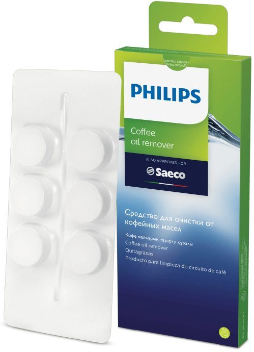 Philips Coffee oil removal tablets, 6pcs CA6704/10