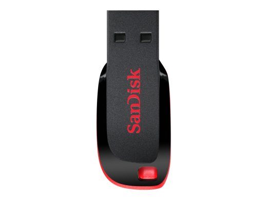 SanDisk Cruzer Blade 16GB USB 2.0 Flash Drive, Roheline