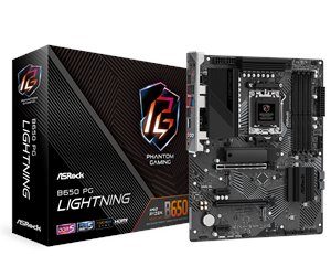 ASRock B650 PG Lightning Eemaldamisplaat - AMD B650 - AMD AM5 socket - DDR5 RAM - ATX