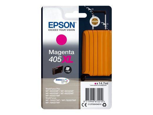 Epson 405XL magenta 1100-lehekülge tint C13T05H34010