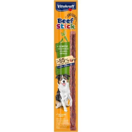 VITAKRAFT Beef Stick Vegetables - koera maius - 12 g