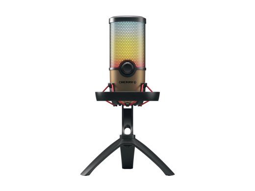CHERRY UM 9.0 PRO RGB Mikrofonikaabel Pruun