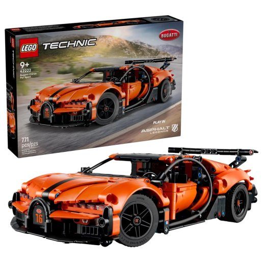 LEGO TECHNIC 42222 Bugatti Chiron Pur Sport Hyper Car