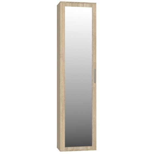 Topeshop DUO SZAFKA SONOMA magamisruumi kapi/kapis 2 riiulit 1 ukse(t) Tamm