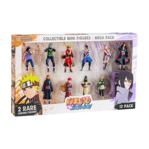 NARUTO SHIPPUDEN KUJUD -12 PAKKI DELUXE KOGU VER. B
