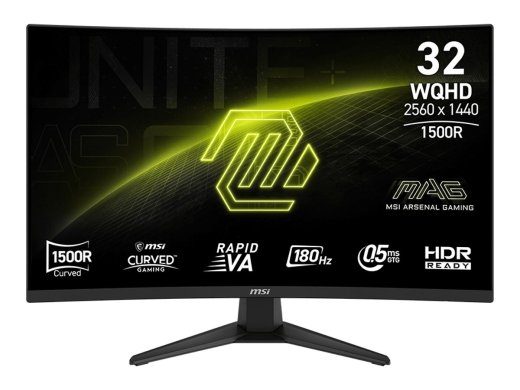 MSI MAG 321CQFDE E18 32 Rapid VA 2560 x 1440 (2K) HDMI DisplayPort 180Hz