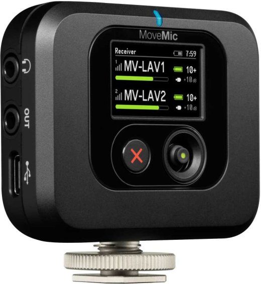 Shure Wireless Receiver For MoveMic MV-R-Z6
