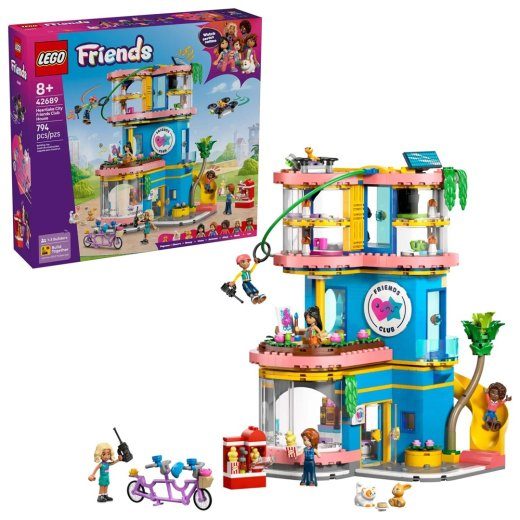 LEGO FRIENDS 42689 Heartlake linna sõprade klubi maja