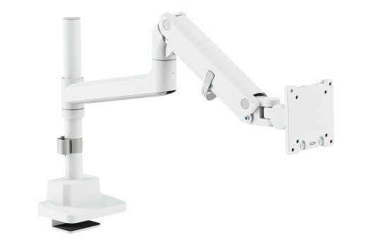 DIGITUS Üksi monitoori kinnitus 57inch 27kg gaasvedru VESA: 75x75 100x100 Valge