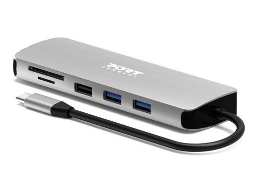PORT DESIGNS Dokkimis Type C 9 In 1 - 1 X 4K HDMI - Pd 85W - Jaemüük Btoc Ainult PORT CONNECT