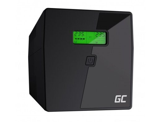 Green Cell UPS03 katkematu toiteallikas (UPS) Line-Interactive 1.999 kVA 600 W 4 AC pistikupesa(d)