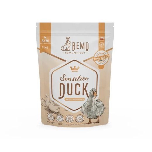 BEMO Sensitiivne Anas Kuiv Koeratoit 1kg