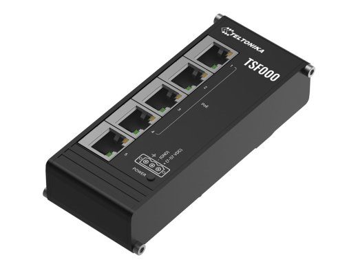 Teltonika TSF000 5-portine Fast Ethernet PoE+