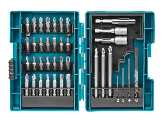Makita kruvikeeraja, puur ja võtmepiidi komplekt puur kruvikeeraja