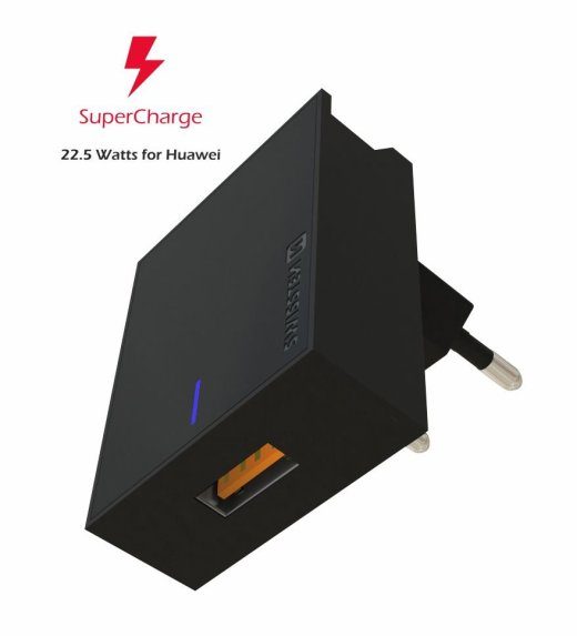 Swissten Premium 22.5W Huawei Super Fast Charge reisilaadija 5V / 4.5A (FCP)