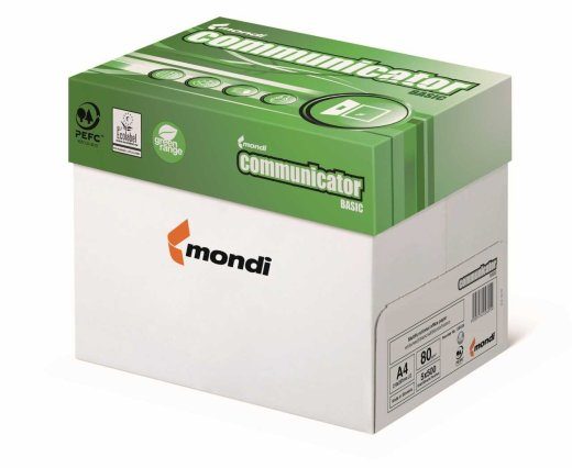Paberikoopiamasin Mondi Communicator Basic 9488A80 (A4; 80 g/m2; 500 lehte; valge paber)