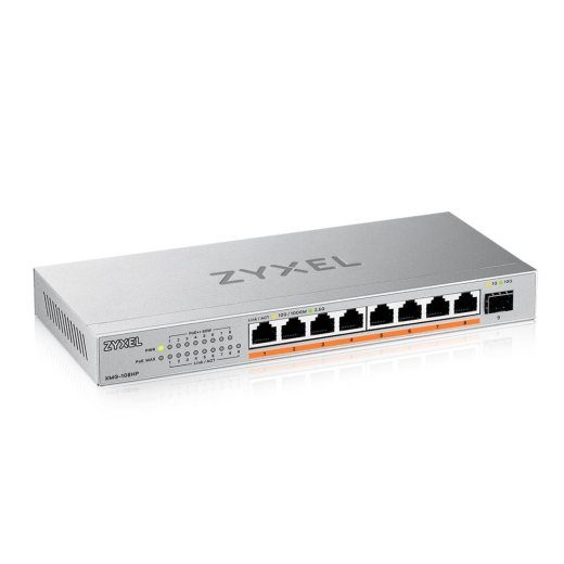 Zyxel XMG-108HP Unmanaged 2. Ethernet (100/1000/2500) Power over Ethernet (PoE)