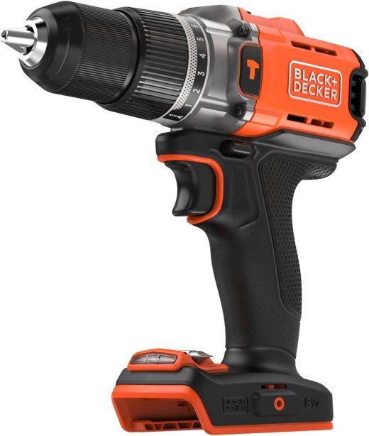 BLACK & DECKER 18V Juhtmevaba puur (ilma aku ja laadijata) BCD383XN-XJ